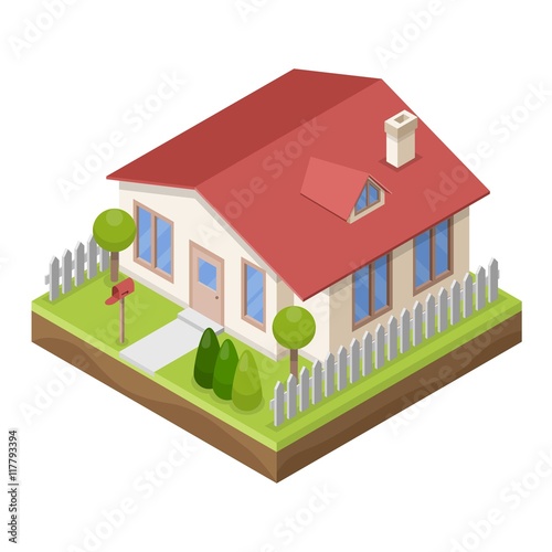 3D Style House