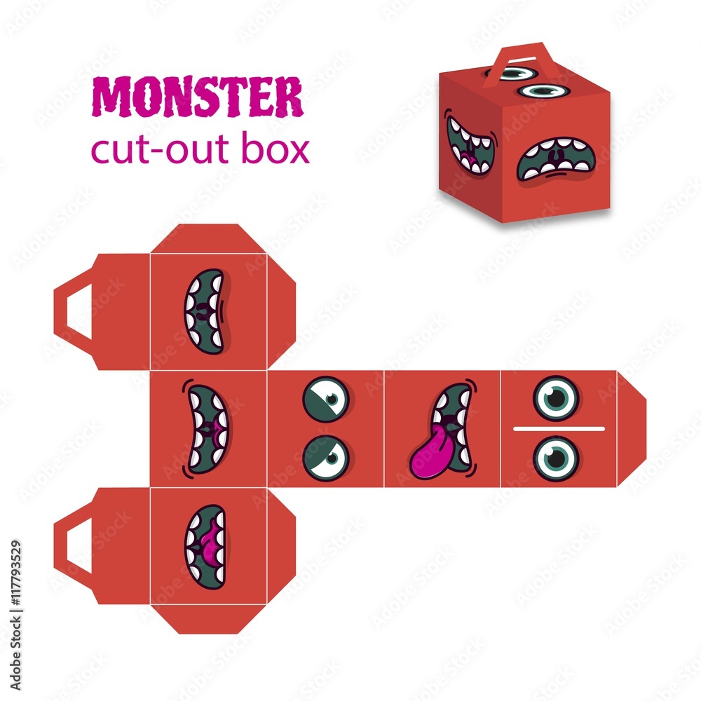 monster box templates