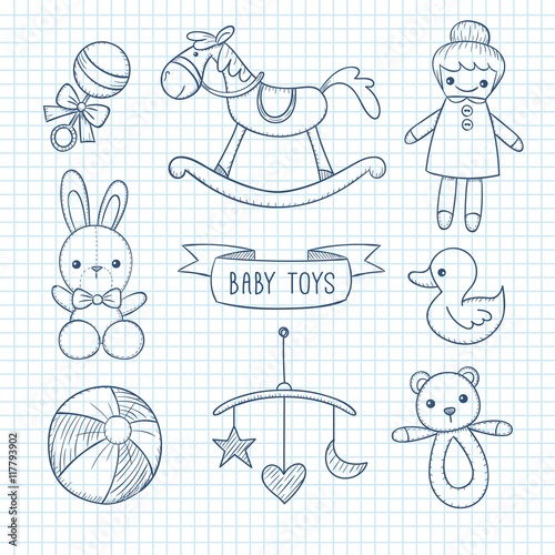 Sketchy baby toys