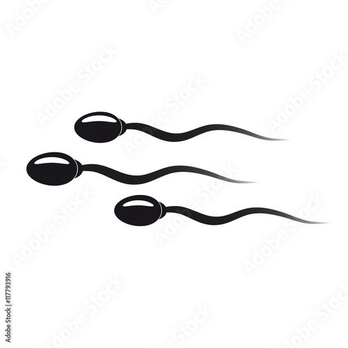 fast sperm symbols man fertility eps10 icons