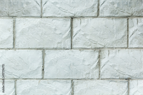 Texture of gray brick wall