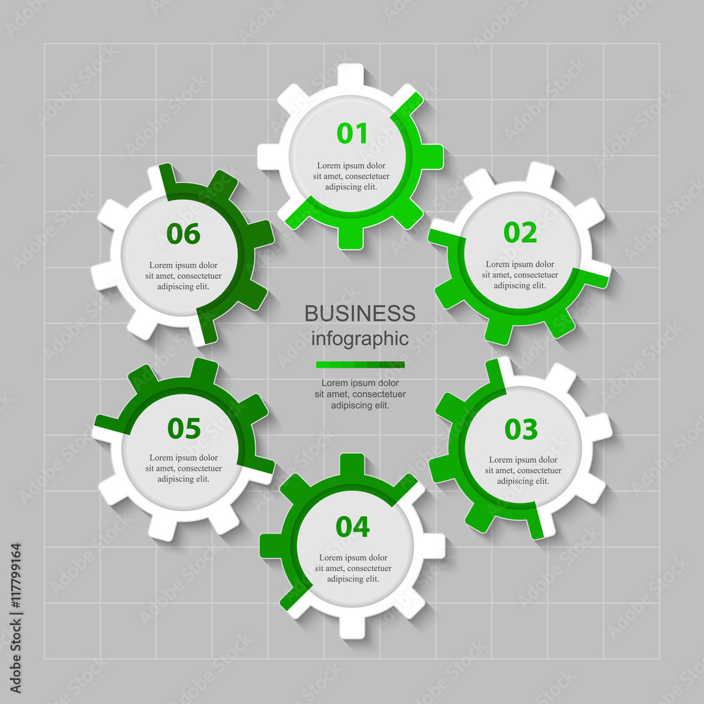 Vector business template for presentation. Vector business template for presentation.