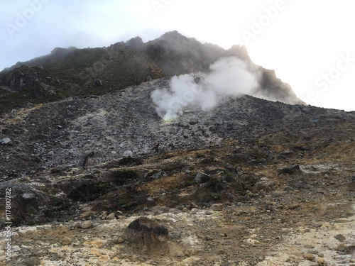 Sibayak volcano