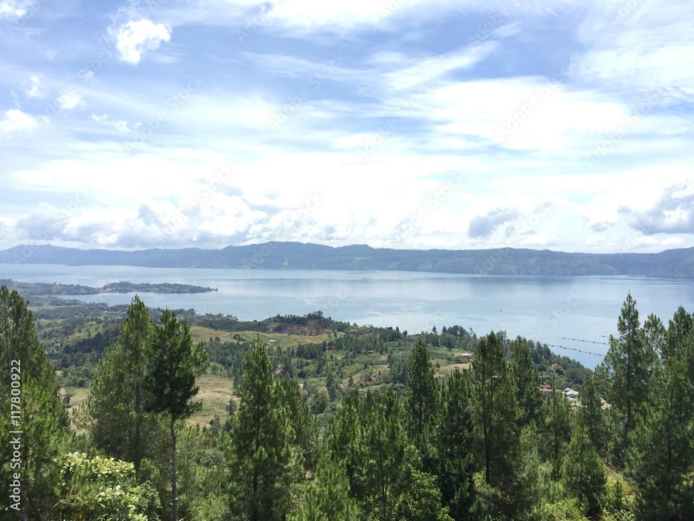 Obraz premium Lake Toba ,Samosir Indonesia