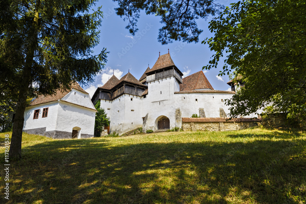 Fototapeta premium images from Viscri fortified monastery