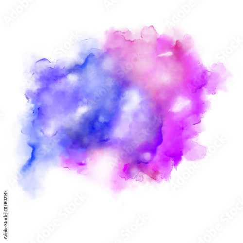 Abstract colorful Watercolor Background