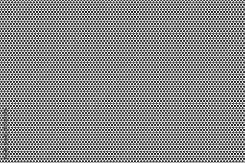 Bilde på lerret metal plate with many black dots