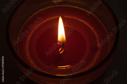 Candle, candle light aroma close up 