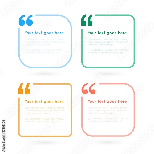 Simple text frames pack