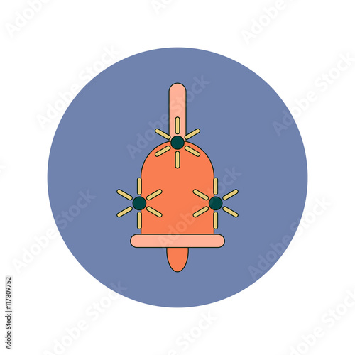 Back to School and Education Vector Flat Design bell
