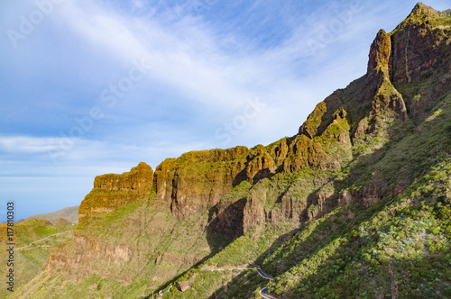 Scenic peaks of Teno mountains, Tenerife