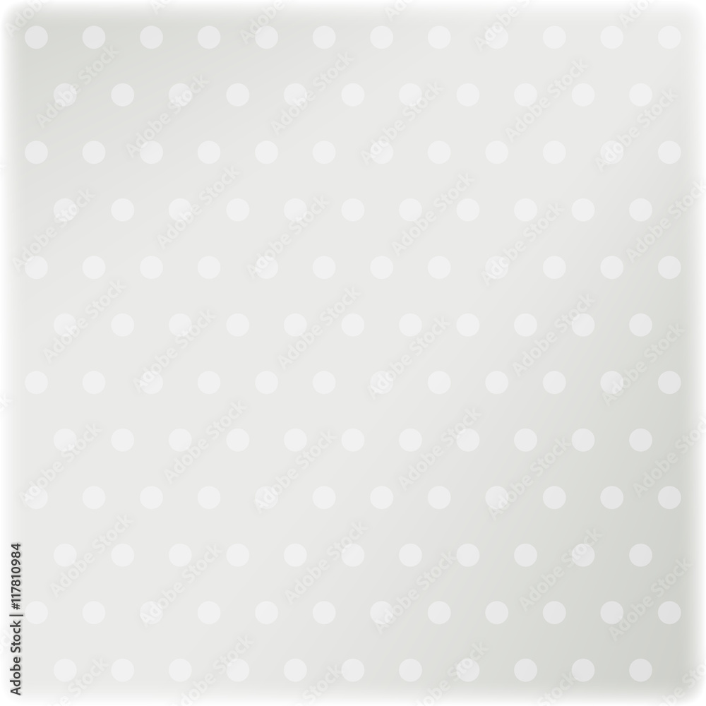 Polka dot vintage gray background