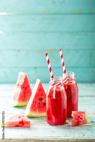 Foto watermelon drink