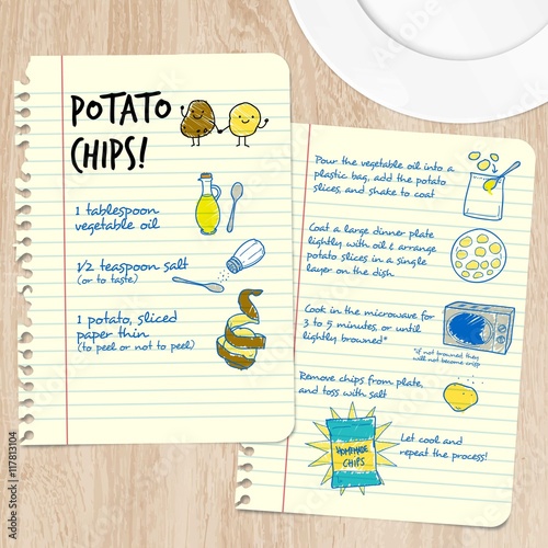 Sketchy potato chips recipe photo
