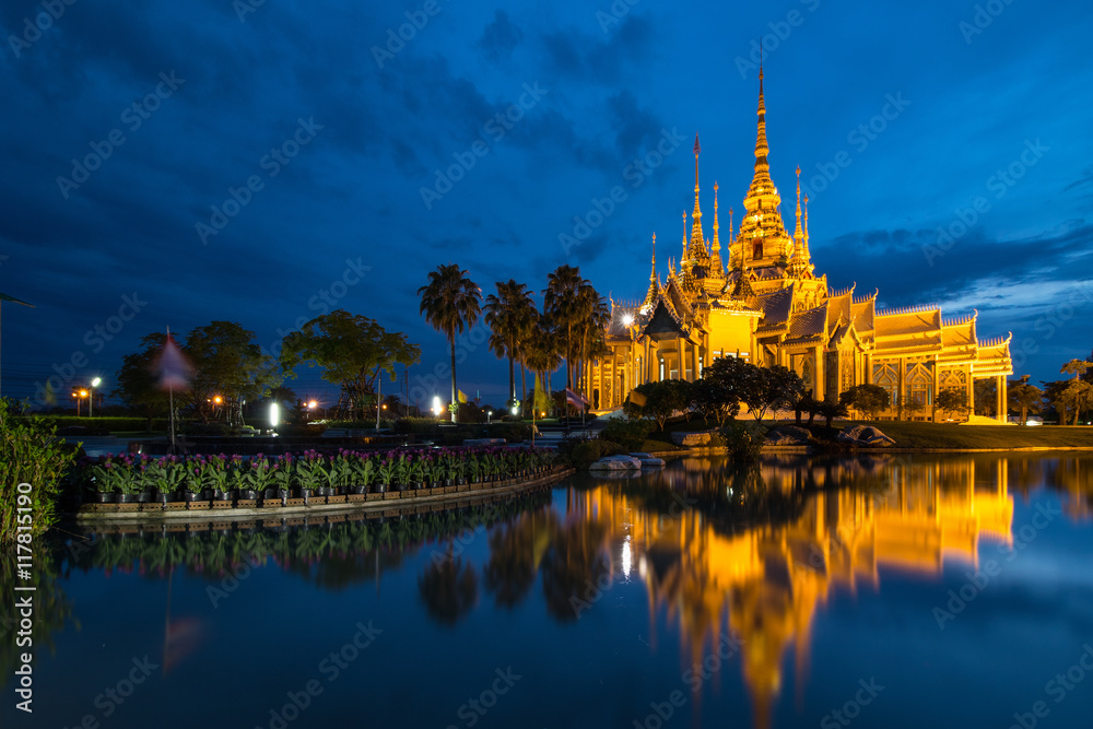 Naklejka premium Wat Non kum,temple