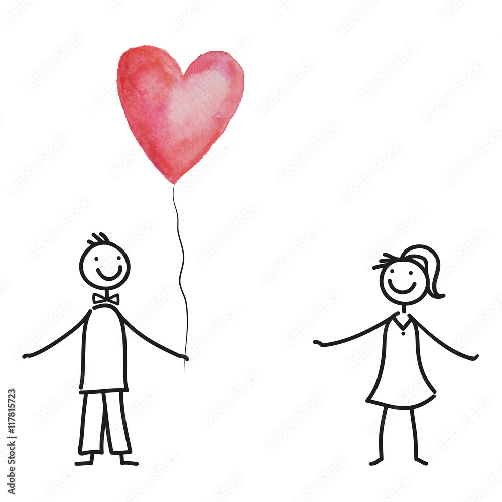 Braut und Bräutigam bei der Hochzeit mit Herz Luftballon, Abstand halten, social distance und Kennenlernen bei Corona, AHA Regeln beachten Braut und Bräutigam bei der Hochzeit mit Herz Luftballon, Abstand halten, social distance und Kennenlernen bei Corona, AHA Regeln beachten