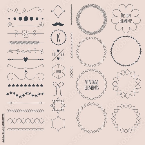 Vintage design elements