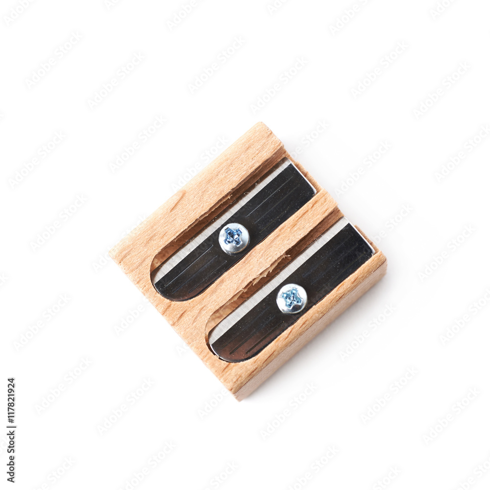 Pencil sharpener isolated Pencil sharpener isolated