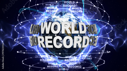 WORLD RECORD Text and Earth
