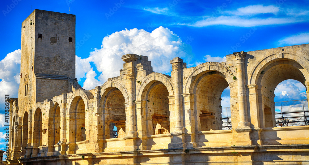 Roman amphitheatre, Arles, France