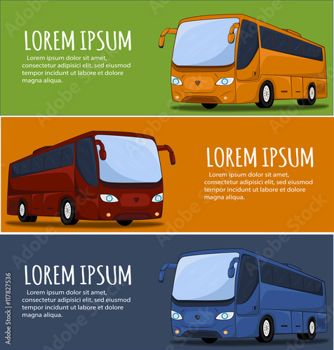 Tourist Bus Banner