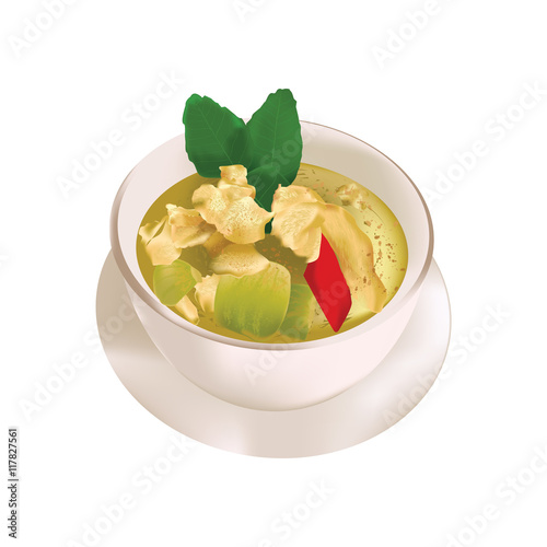 Green Curry With Chicken