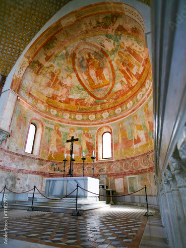 Apse and Altar in the Basilica of Aquileia