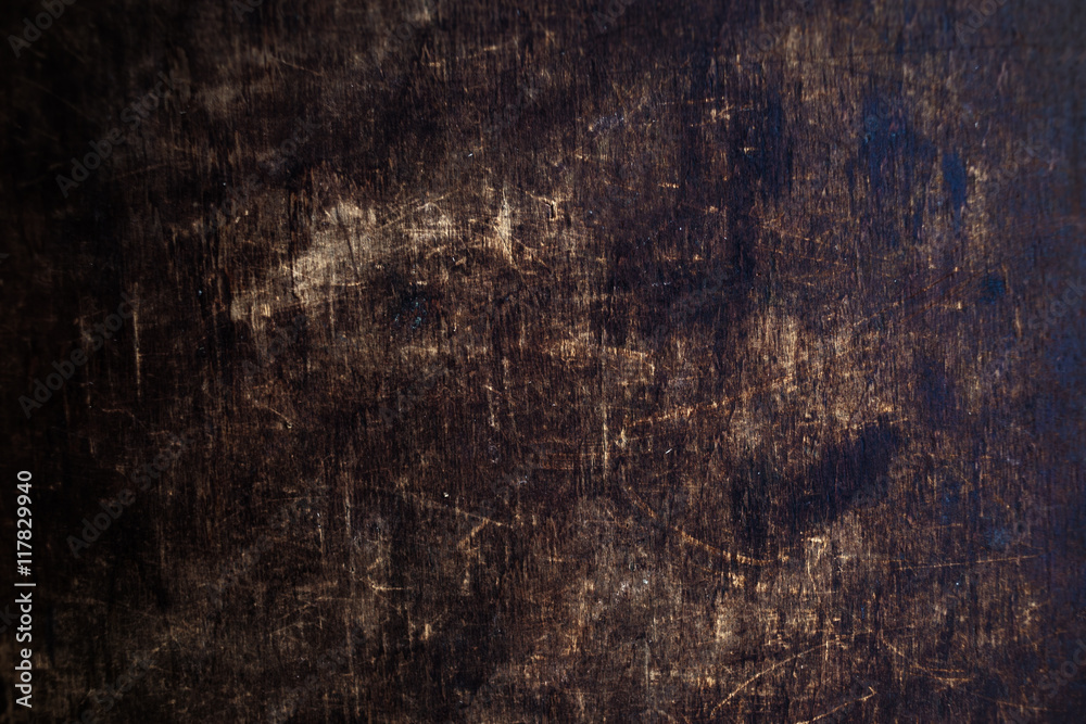 Old dark brown wooden texture background. Natural vintage  Backd