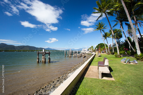 Cairns Waterfront on a Winter's Day Fototapeta