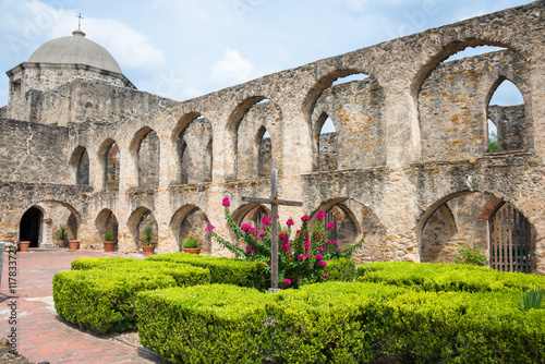 Mission San Jose  Courtyard San Antonio Texas