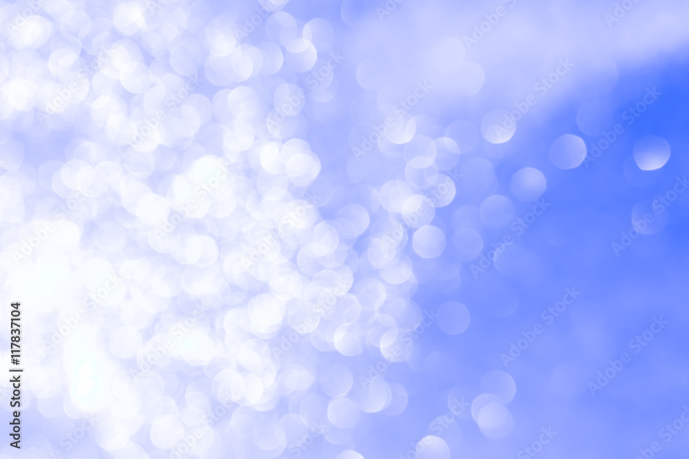 Abstract bokeh background in blue Abstract bokeh background in blue