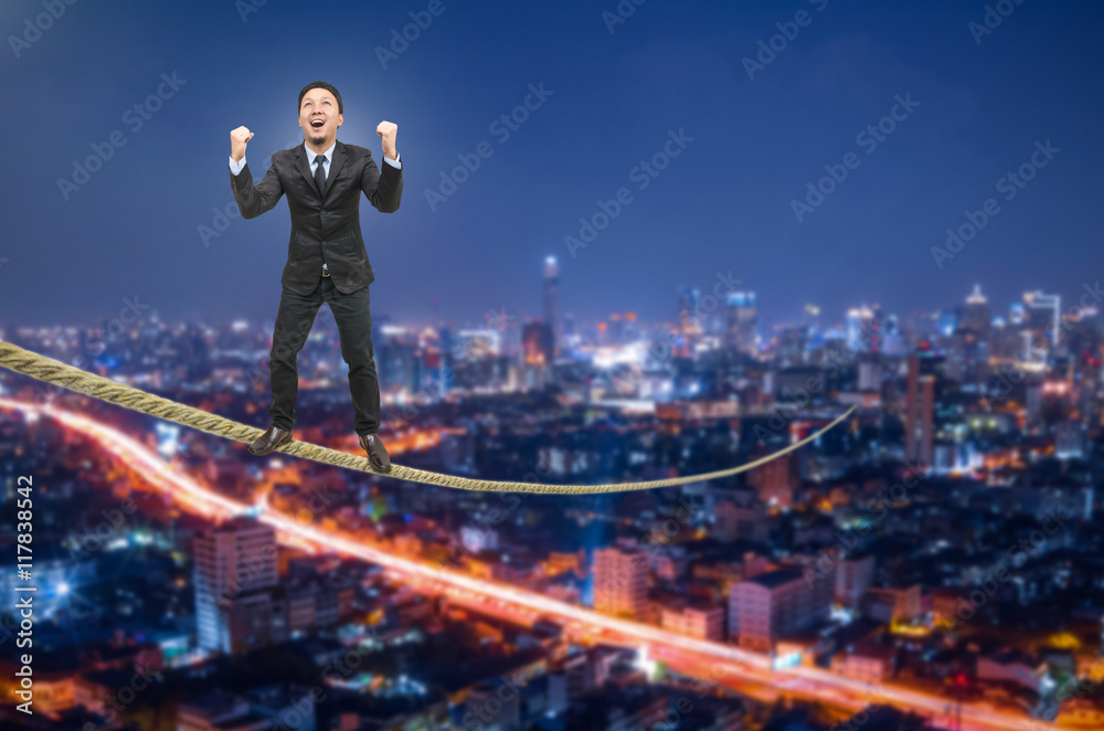 Fototapeta premium Business risk