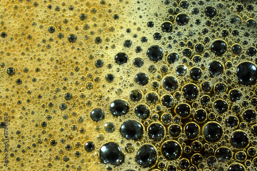 Background from coffee bubble
