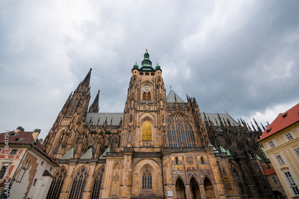 Saint Vitus Cathedral at Prague, Czech Republic