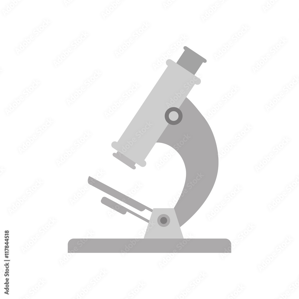 microscope science laboratory icon. Isolated and flat illustration. Vector graphic microscope science laboratory icon. Isolated and flat illustration. Vector graphic