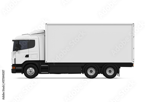 Cargo Delivery Truck © nerthuz