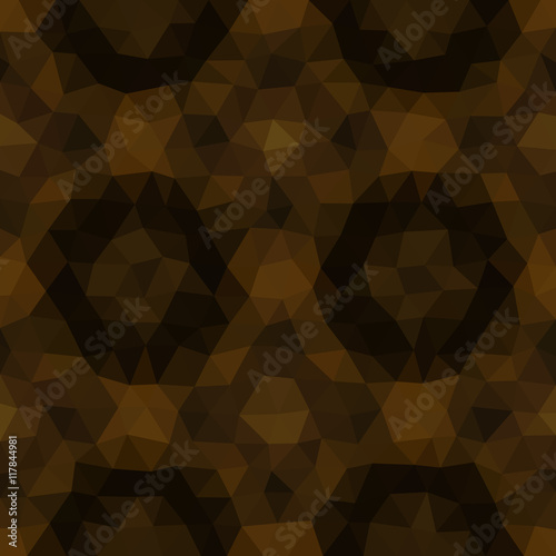 Kaleidoscopic low poly triangle style vector mosaic background