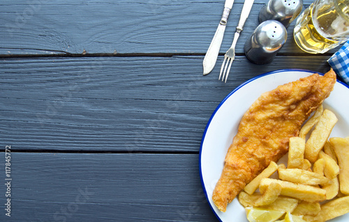 Photography Traditional fish and chips