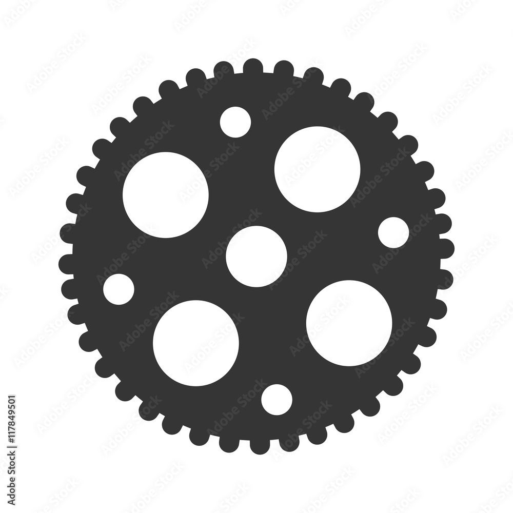 Gear cog wheel icon vector illustration Gear cog wheel icon vector illustration