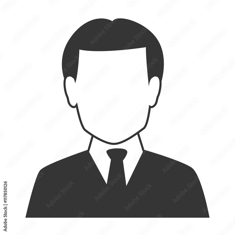 Businessman theme design, vector illustration icon. Businessman theme design, vector illustration icon.