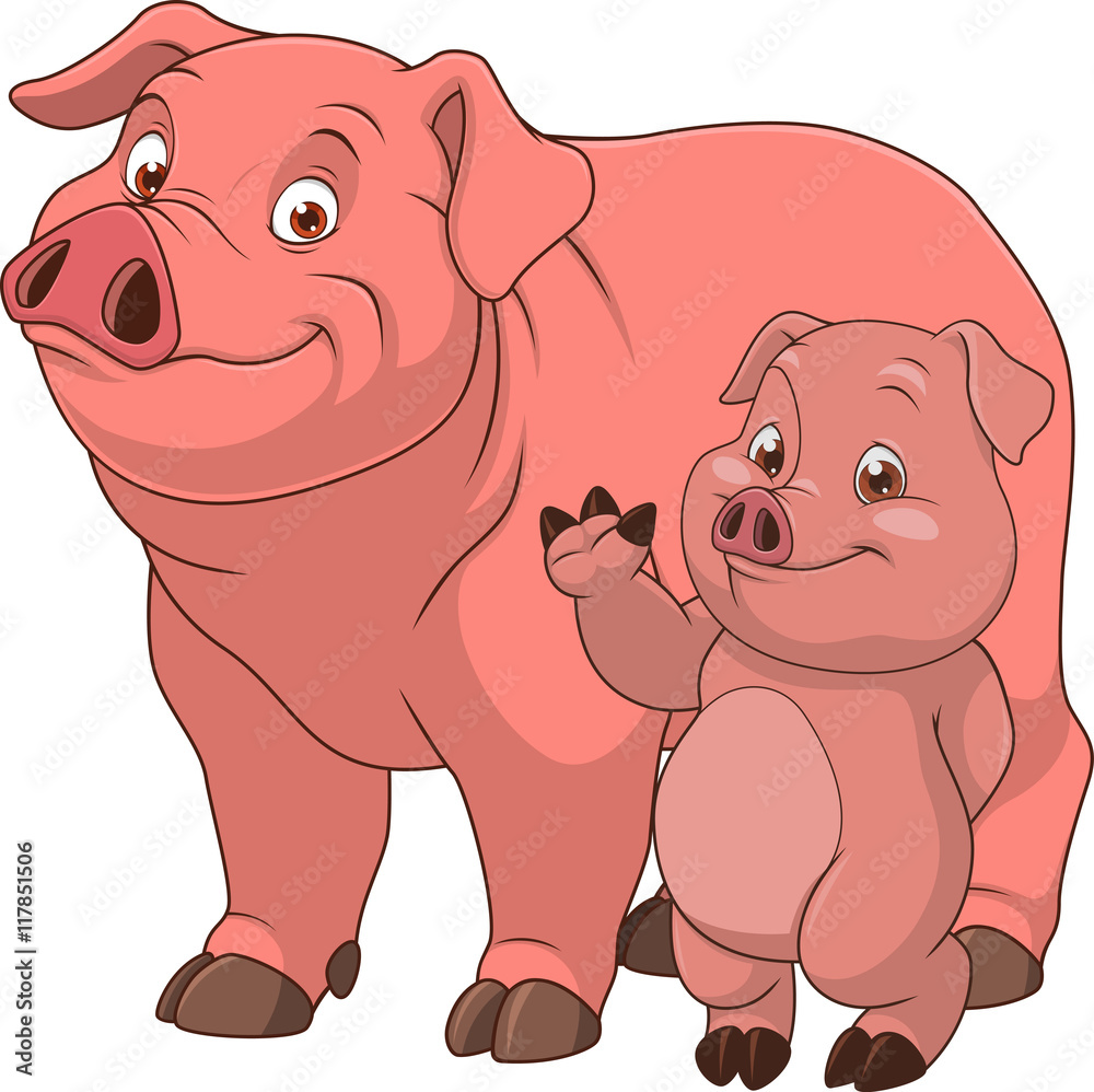 Fototapeta premium Funny exotic animals