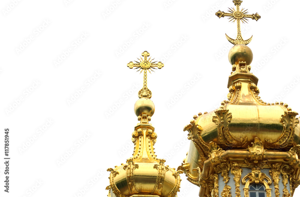 The Catherine Palace, located in the town of Tsarskoye Selo (Pushkin), St. Petersburg, Russia The Catherine Palace, located in the town of Tsarskoye Selo (Pushkin), St. Petersburg, Russia