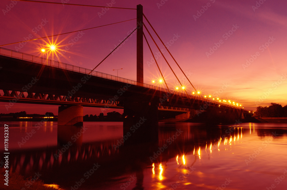 Obraz premium Rheinbrücke