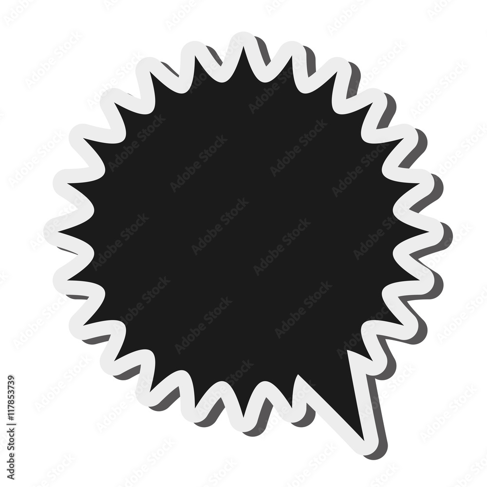 flat design black conversation bubble icon vector illustration flat design black conversation bubble icon vector illustration