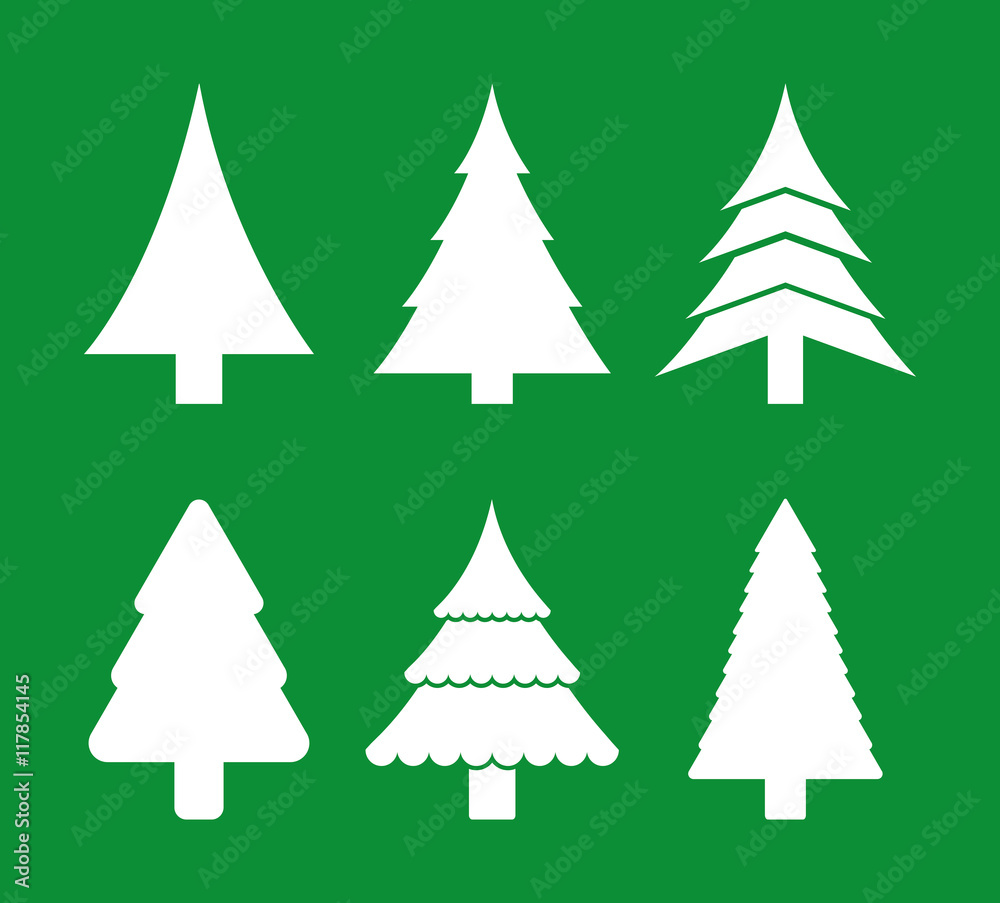 Obraz premium Merry christmas card and icons design, vector illustration.