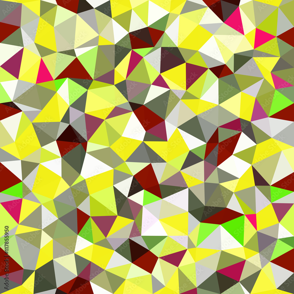 Kaleidoscopic low poly triangle style vector mosaic background Kaleidoscopic low poly triangle style vector mosaic background