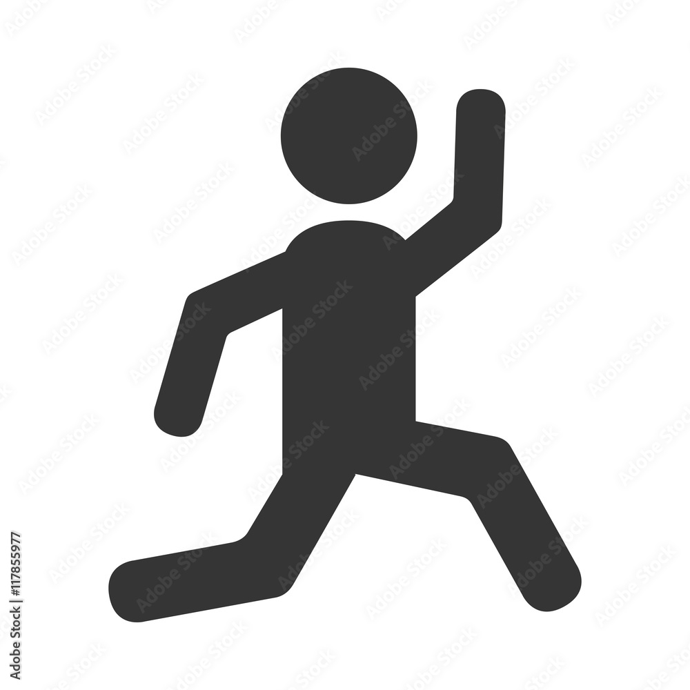 Man body silhouette pictogram , Man body silhouette pictogram ,