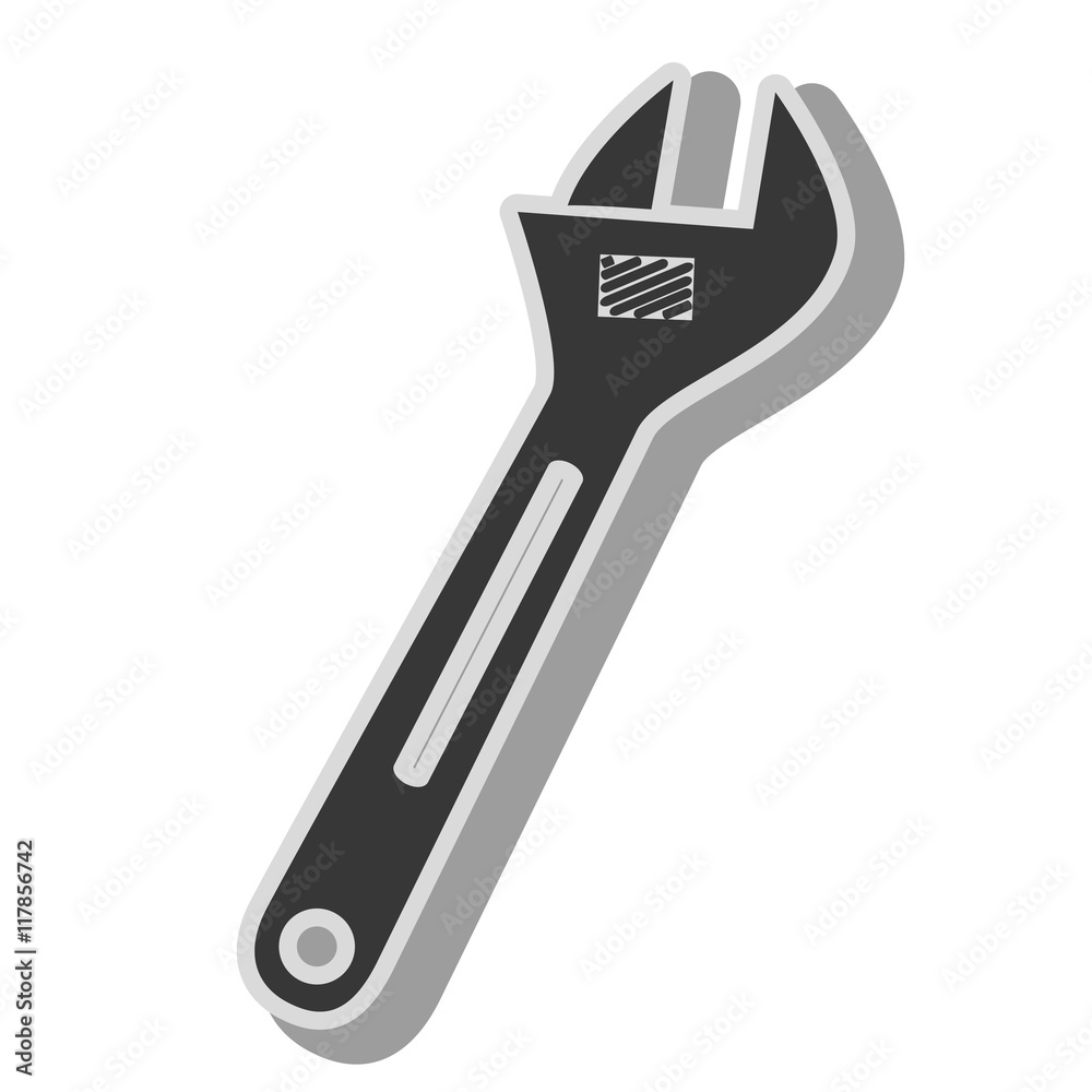 wrench tool repair icon vector illustration wrench tool repair icon vector illustration
