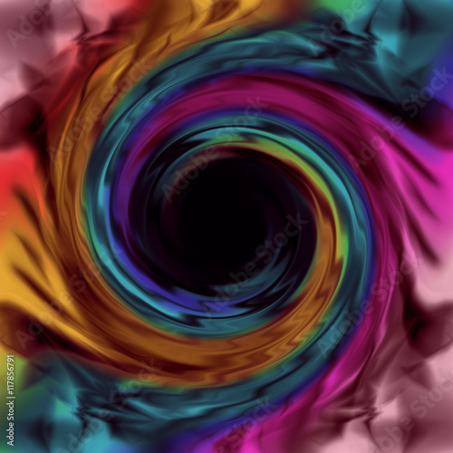 Colorful background of soft swirling texture print