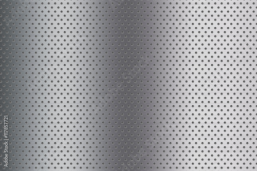 stainless steel with many dots texture background